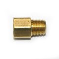 Interstate Pneumatics 1/8 Inch NPT Male x 1/8 Inch NPT Female Brass Hex Adapter FB202